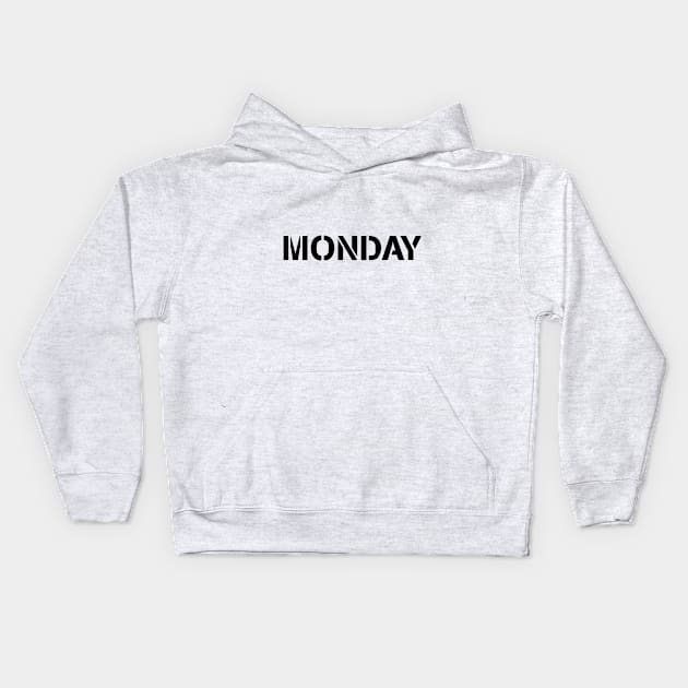 The Monday Kids Hoodie by ben@bradleyit.com